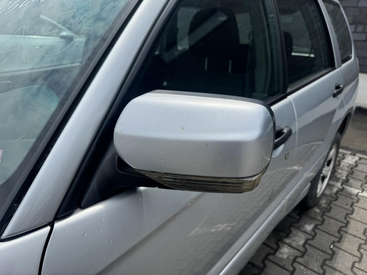 Subaru Forester 2 SG original Au&szlig;enspiegel links silber 01G premium silver met. elektrisch verstellbar anklappbar und heizbar Bj.2007